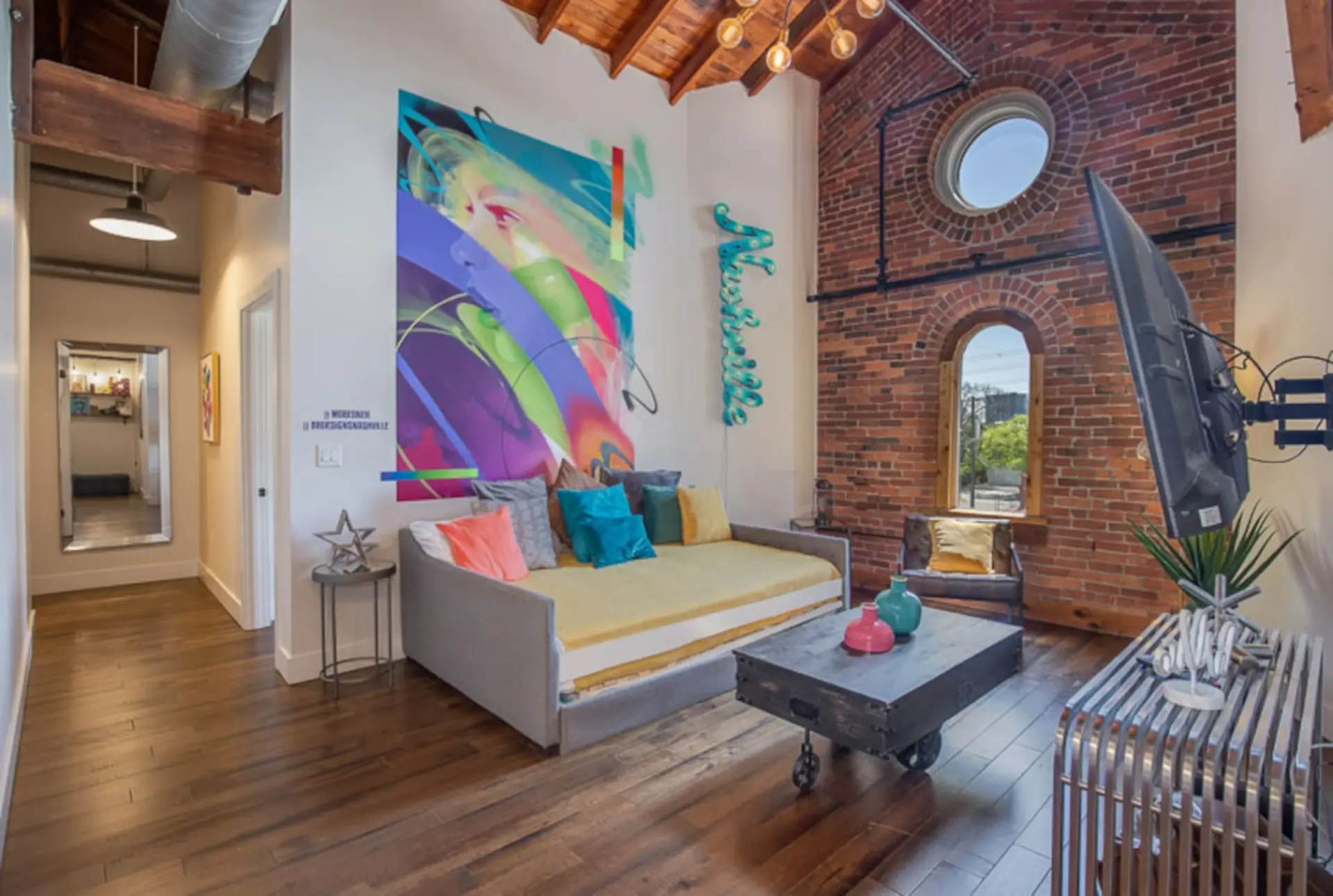 7 Bed Downtown Loft with Pool & Speakeasy