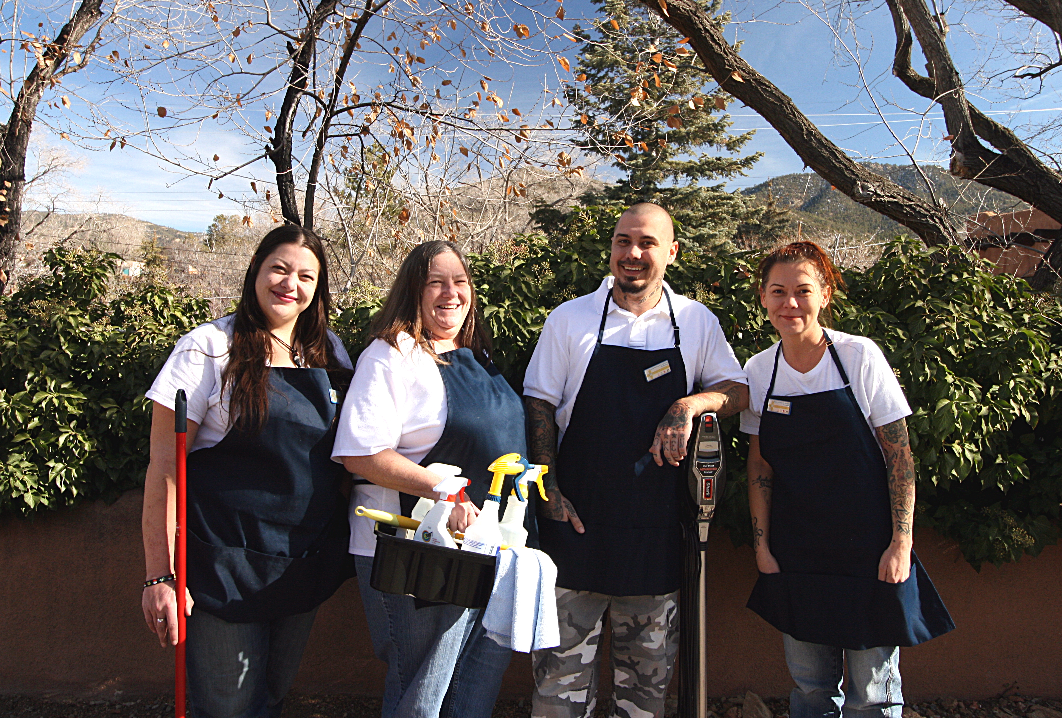 Our Cleaners waiting to help you